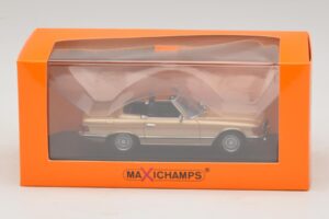 Mercedes 350 SL R107 Auksinis Maxichamps 1:43 940033431 Metalas - nuotrauka 4 iš 4