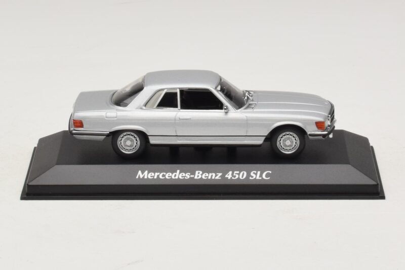 Mercedes 450 SLC C107 Sidabrinis Maxichamps 1:43 940033421 Metalas