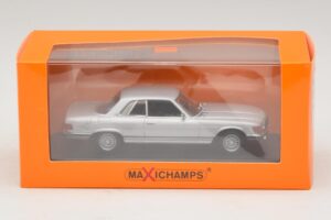Mercedes 450 SLC C107 Sidabrinis Maxichamps 1:43 940033421 Metalas - nuotrauka 4 iš 4