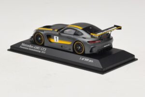 Mercedes AMG GT3 Presentation Hockenheimring 2015 Minichamps 1:43 437163001 Metalas - nuotrauka 3 iš 4