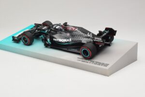 Mercedes AMG Petronas W11 EQ Performance #44 L. Hamilton 91st F1 Win Eifel GP 2020 Minichamps 1:18 113201144 Metalas - nuotrauka 5 iš 6