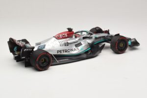 Mercedes AMG Petronas W13 E Performance #63 G. Russell Spanish GP 2022 Minichamps 1:18 110220063 Metalas - nuotrauka 2 iš 7