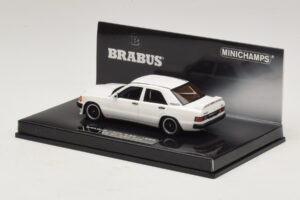 Mercedes Brabus 3.6S 190E W201 Baltas Minichamps 1:43 437032602 Metalas - nuotrauka 3 iš 5