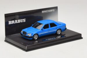 Mercedes Brabus 6.5 500E W124 Mėlynas Minichamps 1:43 437032502 Metalas - nuotrauka 2 iš 5