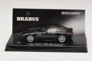 Mercedes Brabus 600 GT S C190 Juodas Minichamps 1:43 437032520 Metalas