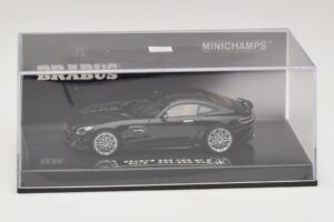 Mercedes Brabus 600 GT S C190 Juodas Minichamps 1:43 437032520 Metalas - nuotrauka 4 iš 5