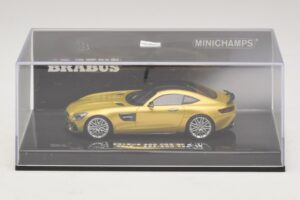 Mercedes Brabus 600 GT S C190 Auksinis Minichamps 1:43 437032522 Metalas - nuotrauka 4 iš 5