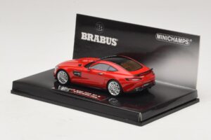 Mercedes Brabus 600 GT S C190 Raudonas Minichamps 1:43 437032521 Metalas - nuotrauka 3 iš 5