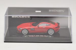 Mercedes Brabus 600 GT S C190 Raudonas Minichamps 1:43 437032521 Metalas - nuotrauka 4 iš 5