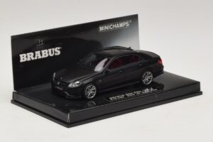Mercedes Brabus 850 E63 W212 Matinis Juodas Minichamps 1:43 437034101 Metalas - nuotrauka 2 iš 5