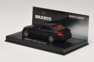Mercedes Brabus 850 E63 W212 Matinis Juodas Minichamps 1:43 437034101 Metalas - nuotrauka 3 iš 5