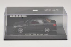 Mercedes Brabus 850 E63 W212 Matinis Juodas Minichamps 1:43 437034101 Metalas - nuotrauka 4 iš 5