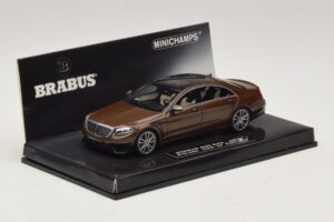 Mercedes Brabus 850 S63 W222 Ruda Metalik Minichamps 1:43 437034202 Metalas - nuotrauka 2 iš 5
