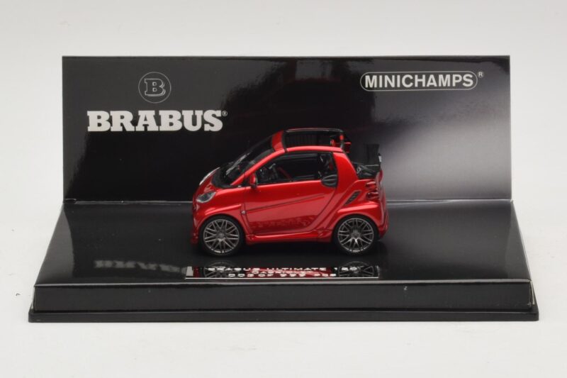 Mercedes Brabus Ultimate 120 Kabrioletas Raudonas Minichamps 1:43 437032730 Metalas