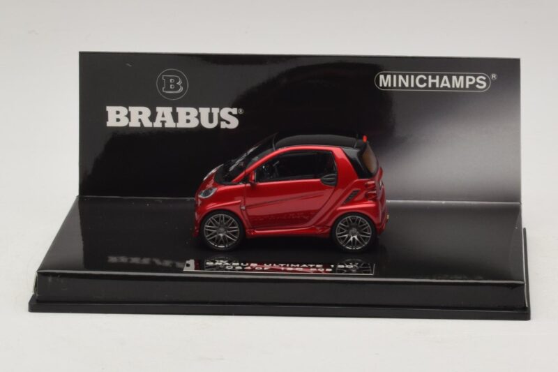 Mercedes Brabus Ultimate 120 Raudonas Minichamps 1:43 Mercedes Brabus Ultimate 120 Raudonas Minichamps 1:43 437032701 Metalas