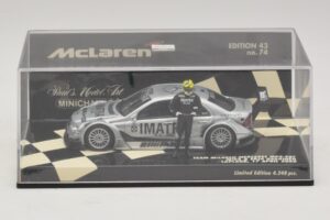 Mercedes C203 DTM Team McLaren Mercedes MP4-98T Mika & Erja Hakkinen Lapland 17 April 2000 Minichamps 1:43 530984378-P1 Metal - nuotrauka 4 iš 4