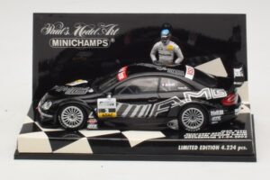 Mercedes CLK DTM #2 J. Alesi First DTM Podium Finish Hockenheim 2002 Minichamps 1:43 400023292 Metalas