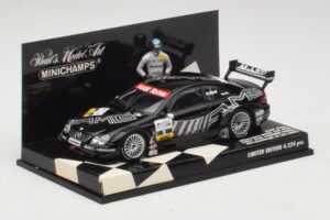 Mercedes CLK DTM #2 J. Alesi First DTM Podium Finish Hockenheim 2002 Minichamps 1:43 400023292 Metalas - nuotrauka 2 iš 4