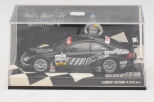 Mercedes CLK DTM #2 J. Alesi First DTM Podium Finish Hockenheim 2002 Minichamps 1:43 400023292 Metalas - nuotrauka 4 iš 4
