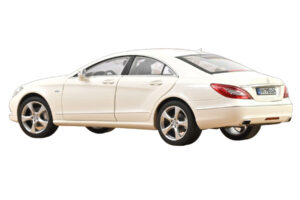 Mercedes CLS C218 Kupė Brilliant White Metallic Norev 1:18 183943 Metalas - nuotrauka 3 iš 3