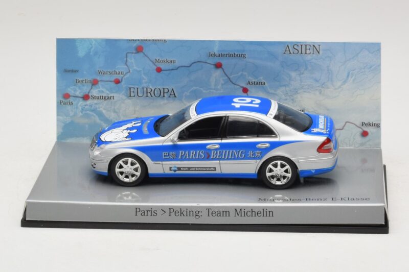 Mercedes E-Class #19 Team Michelin Rally Paris-Peking 2007 Minichamps 1:43 B66962269 Metalas