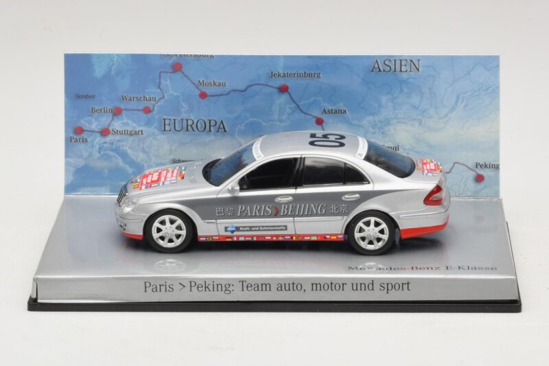 Mercedes E-Class #5 Team Auto Motor und Sport Rally Paris-Peking 2007 Minichamps 1:43 Mercedes E-Class #5 Team Auto Motor und Sport Rally Paris-Peking 2007 Minichamps 1:43 B66962261 Metalas