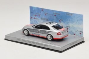 Mercedes E-Class #5 Team Auto Motor und Sport Rally Paris-Peking 2007 Minichamps 1:43 B66962261 Metalas - nuotrauka 3 iš 5