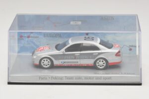 Mercedes E-Class #5 Team Auto Motor und Sport Rally Paris-Peking 2007 Minichamps 1:43 B66962261 Metalas - nuotrauka 4 iš 5