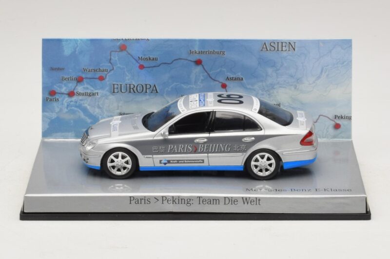 Mercedes E-Class #6 Team Die Welt Rally Paris-Peking 2007 Minichamps 1:43 B66962262 Metalas