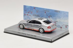 Mercedes E-Class #7 Team Auto Bild Rally Paris-Peking 2007 Minichamps 1:43 B66962263 Metalas - nuotrauka 3 iš 5