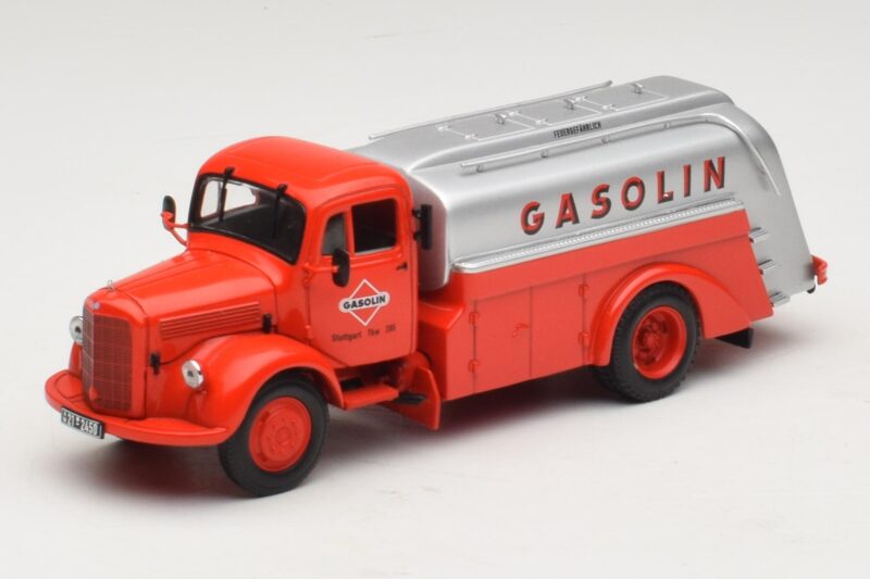 Mercedes L 3500 Cisterninis Sunkvežimis Gasolin Minichamps 1:43 Mercedes L 3500 Cisterninis Sunkvežimis Gasolin Minichamps 1:43 439350070 Metalas