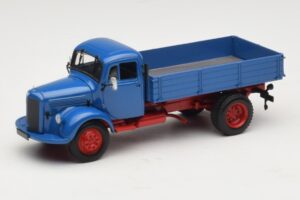 Mercedes L 3500 Savivartis Mėlynas Raudonas Minichamps 1:43 439350004 Metalas