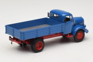 Mercedes L 3500 Savivartis Mėlynas Raudonas Minichamps 1:43 439350004 Metalas - nuotrauka 2 iš 6