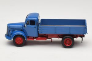 Mercedes L 3500 Savivartis Mėlynas Raudonas Minichamps 1:43 439350004 Metalas - nuotrauka 3 iš 6