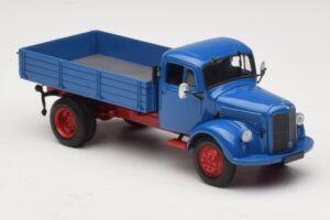 Mercedes L 3500 Savivartis Mėlynas Raudonas Minichamps 1:43 439350004 Metalas - nuotrauka 4 iš 6
