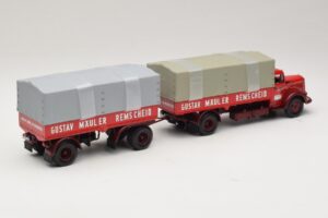 Mercedes L315 Pritschenzug Gustav Mauler Minichamps 1:43 499034720 Metalas - nuotrauka 2 iš 6