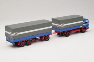 Mercedes LP1620 Pritschenzug Fern Schnell Gut Minichamps 1:43 499034820 Metalas - nuotrauka 2 iš 6