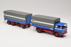 Mercedes LP1620 Pritschenzug Fern Schnell Gut Minichamps 1:43 499034820 Metalas - nuotrauka 4 iš 6