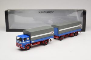 Mercedes LP1620 Pritschenzug Fern Schnell Gut Minichamps 1:43 499034820 Metalas - nuotrauka 6 iš 6