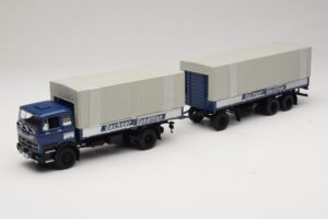 Mercedes LP1624 Pritschenzug Dachser Minichamps 1:43 499034821 Metalas
