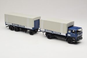 Mercedes LP1624 Pritschenzug Dachser Minichamps 1:43 499034821 Metalas - nuotrauka 4 iš 6