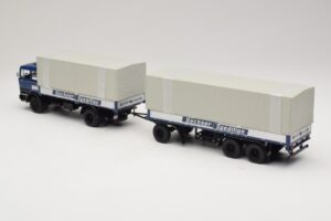 Mercedes LP1624 Pritschenzug Dachser Minichamps 1:43 499034821 Metalas - nuotrauka 5 iš 6