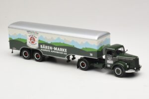 Mercedes LS315 Koffersattelzug Bärenmarke Minichamps 1:43 499034780 Metalas - nuotrauka 4 iš 6