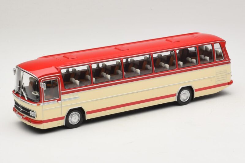 Mercedes O 302 Raudonas Kreminis Minichamps 1:43 439035190 Metalas