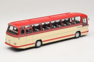 Mercedes O 302 Raudonas Kreminis Minichamps 1:43 439035190 Metalas - nuotrauka 2 iš 6