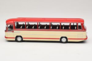 Mercedes O 302 Raudonas Kreminis Minichamps 1:43 439035190 Metalas - nuotrauka 3 iš 6