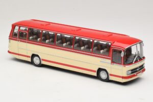 Mercedes O 302 Raudonas Kreminis Minichamps 1:43 439035190 Metalas - nuotrauka 4 iš 6
