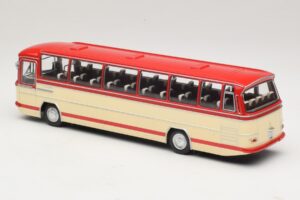 Mercedes O 302 Raudonas Kreminis Minichamps 1:43 439035190 Metalas - nuotrauka 5 iš 6