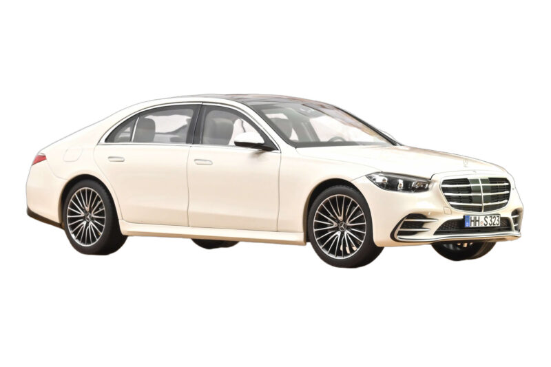 Mercedes S-Class W223 AMG Line Baltas Norev 1:18 183807 Metalas
