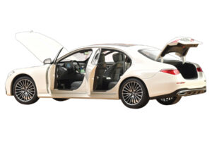 Mercedes S-Class W223 AMG Line Baltas Norev 1:18 183807 Metalas - nuotrauka 2 iš 3